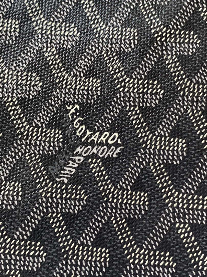 Goyard POICLAPMLTY11CL61P Poitiers Claire Voie Bag Gray &Black
