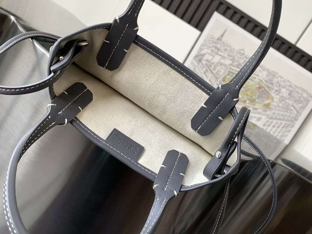 Goyard POICLAPMLTY11CL61P Poitiers Claire Voie Bag Gray &Black - Default Title - View 8