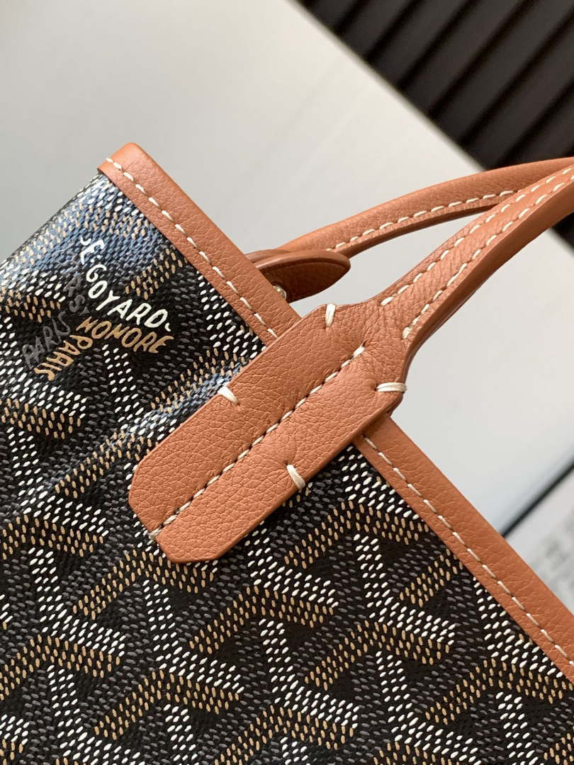 Goyard POICLAPMLTY11CL61P Poitiers Claire Voie Bag Black &Brown - Default Title - View 5