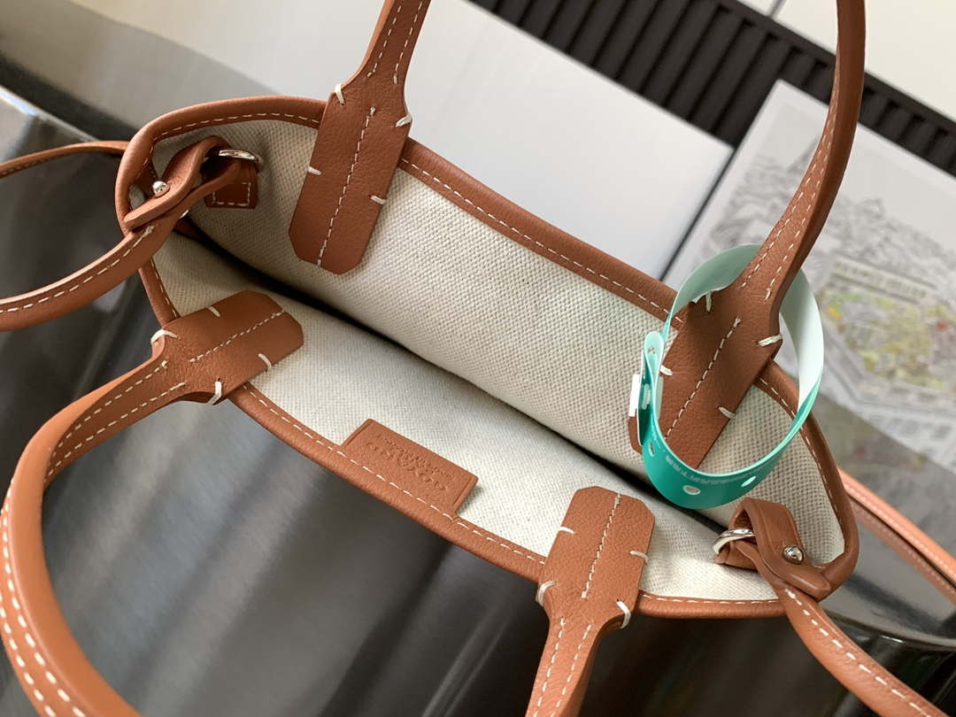 Goyard POICLAPMLTY11CL61P Poitiers Claire Voie Bag Black &Brown - Default Title - View 8