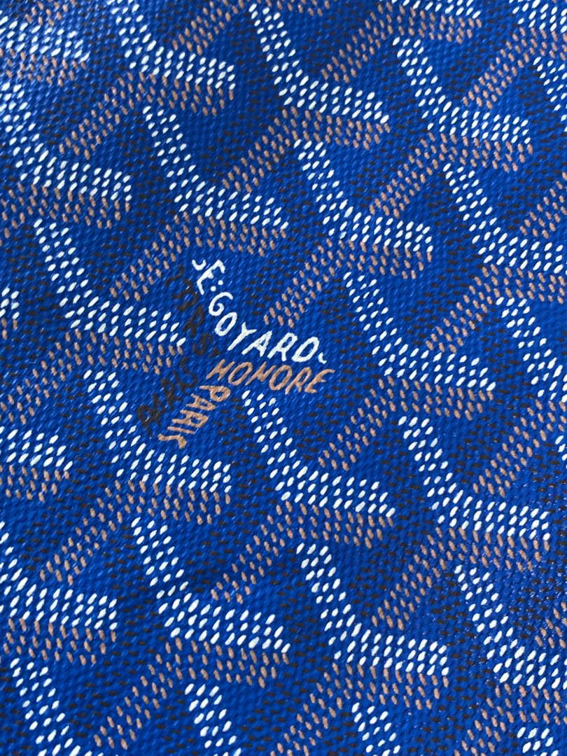 Goyard POICLAPMLTY11CL61P Poitiers Claire Voie Bag Blue