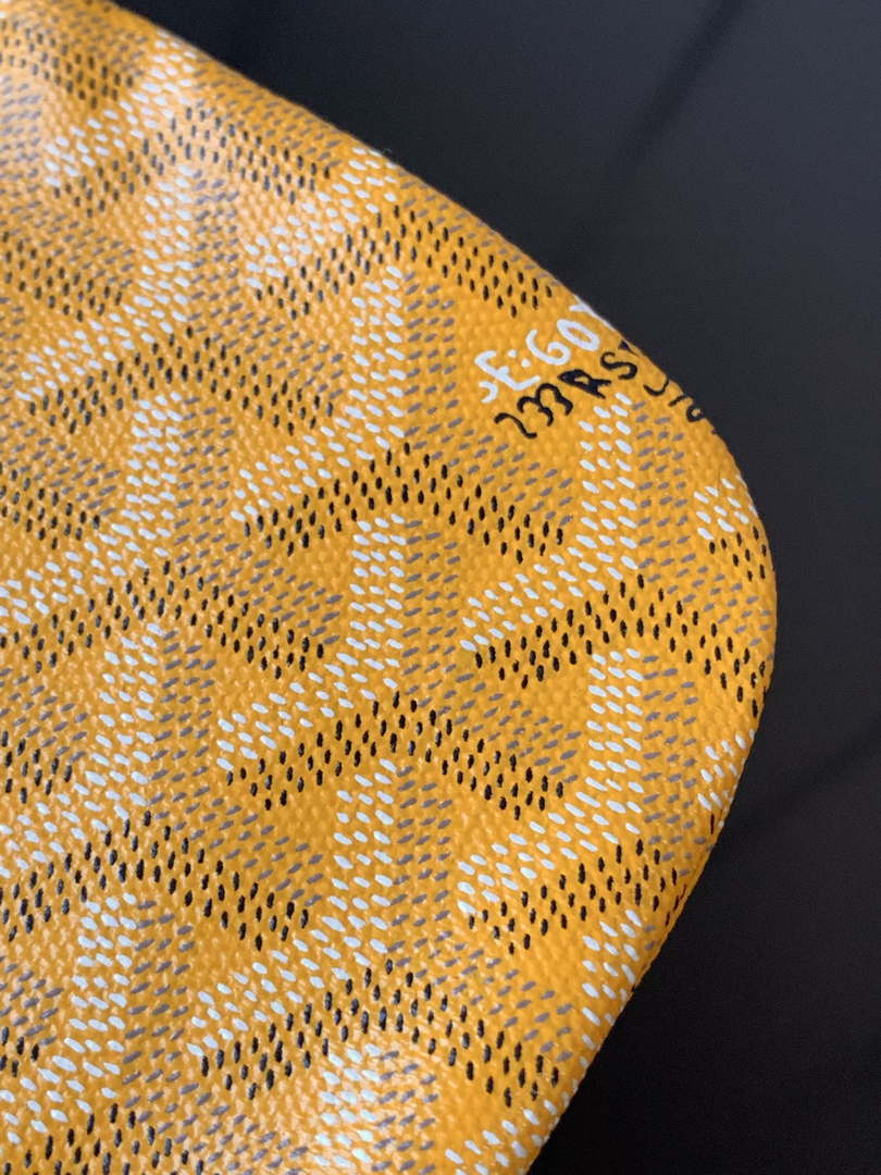 Goyard POICLAPMLTY11CL61P Poitiers Claire Voie Bag Yellow - Default Title - View 7
