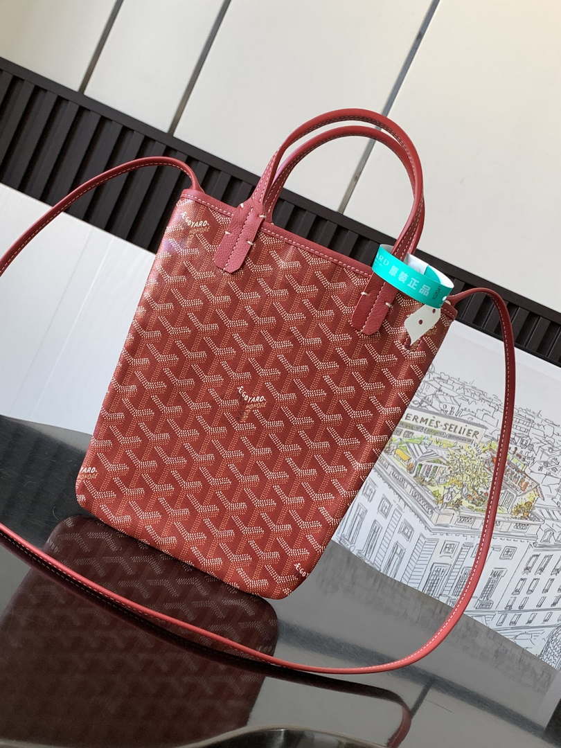 Goyard POICLAPMLTY11CL61P Poitiers Claire Voie Bag Red - Default Title - View 2