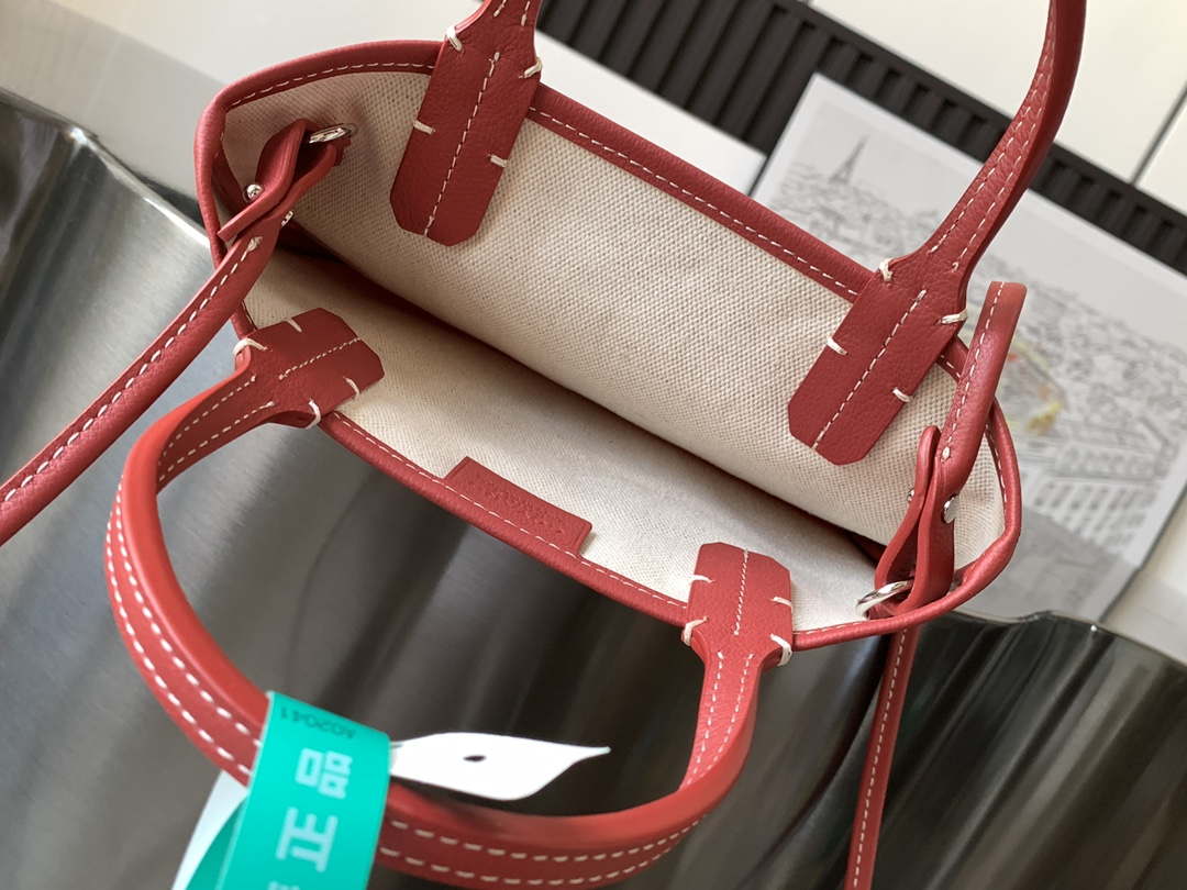 Goyard POICLAPMLTY11CL61P Poitiers Claire Voie Bag Red - Default Title - View 8
