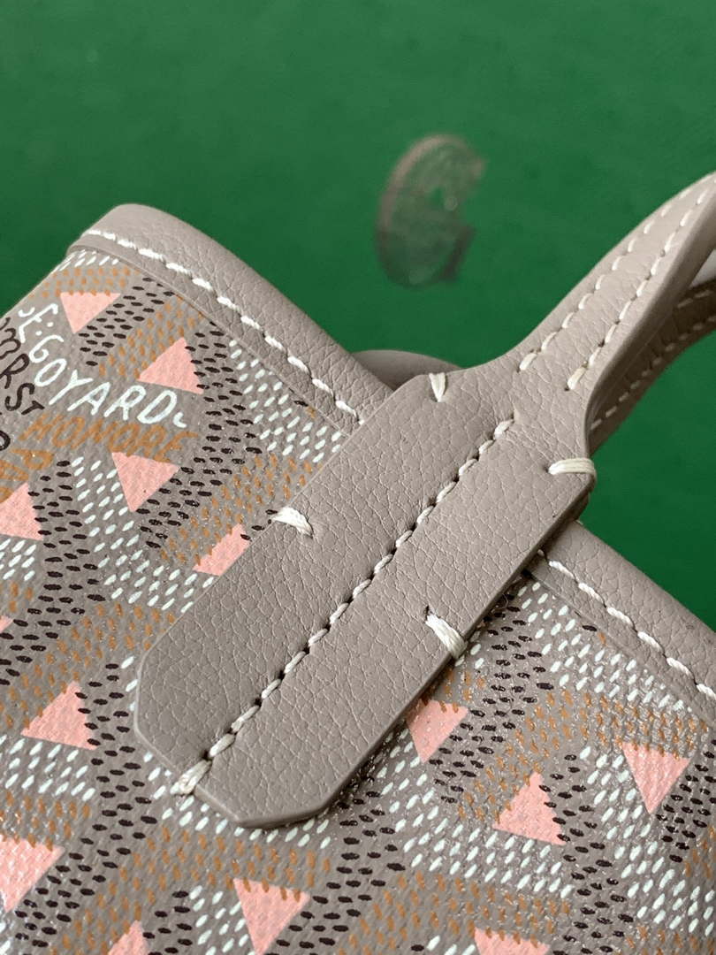 Goyard POICLAPMLTY11CL61P Poitiers Claire Voie Bag Pink  & Gray