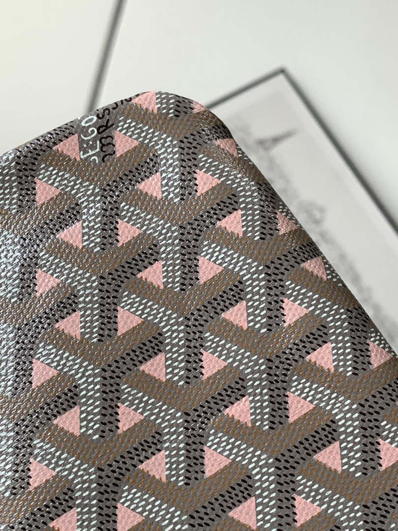 Goyard POICLAPMLTY11CL61P Poitiers Claire Voie Bag Pink  & Gray
