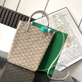 Goyard POICLAPMLTY11CL61P Poitiers Claire Voie Bag Green &Gray - Default Title - View 1