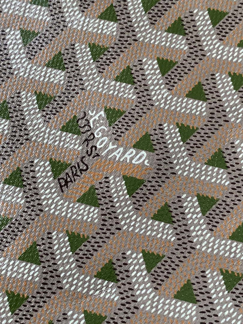 Goyard POICLAPMLTY11CL61P Poitiers Claire Voie Bag Green &Gray - Default Title - View 7