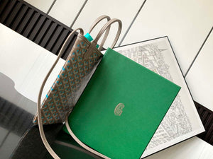 Goyard POICLAPMLTY11CL61P Poitiers Claire Voie Bag Blue &Gray - Default Title - View 2