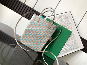 Goyard POICLAPMLTY11CL61P Poitiers Claire Voie Bag Blue &Gray - Default Title - View 3