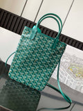 Goyard POICLAPMLTY11CL61P Poitiers Claire Voie Bag Green