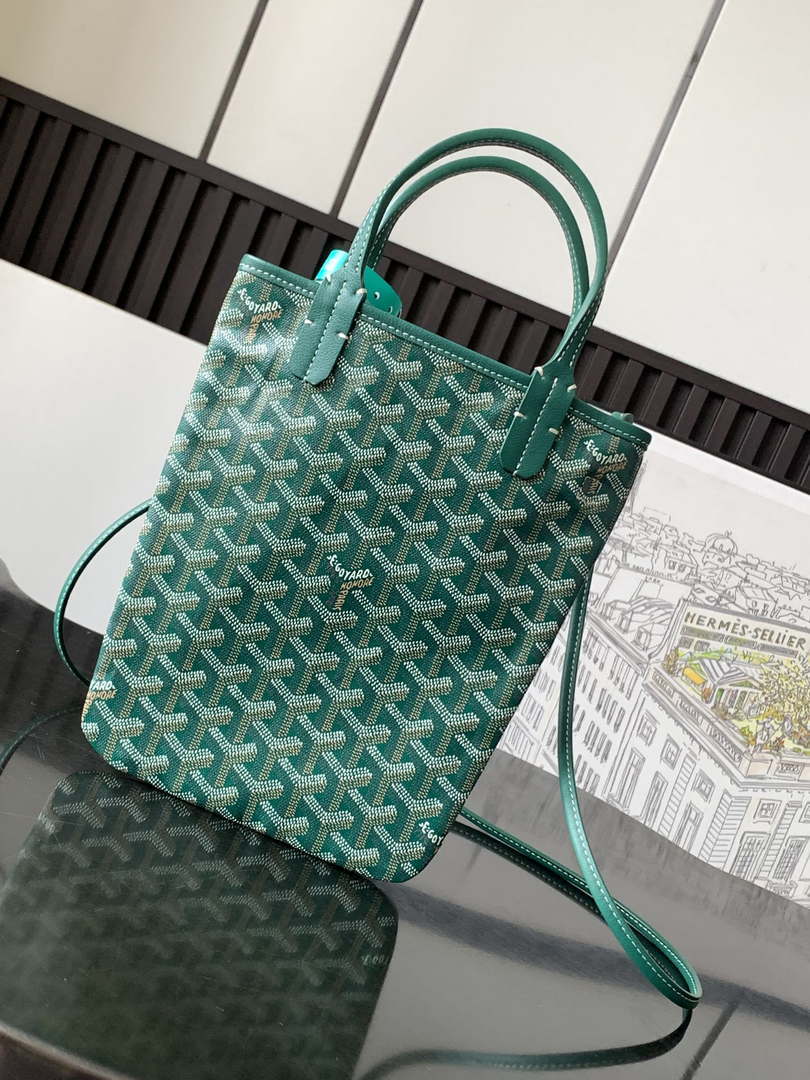 Goyard POICLAPMLTY11CL61P Poitiers Claire Voie Bag Green - Default Title - View 1