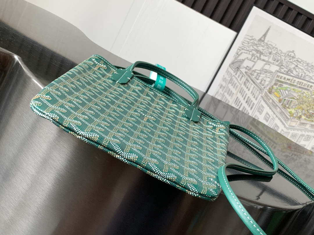 Goyard POICLAPMLTY11CL61P Poitiers Claire Voie Bag Green - Default Title - View 4