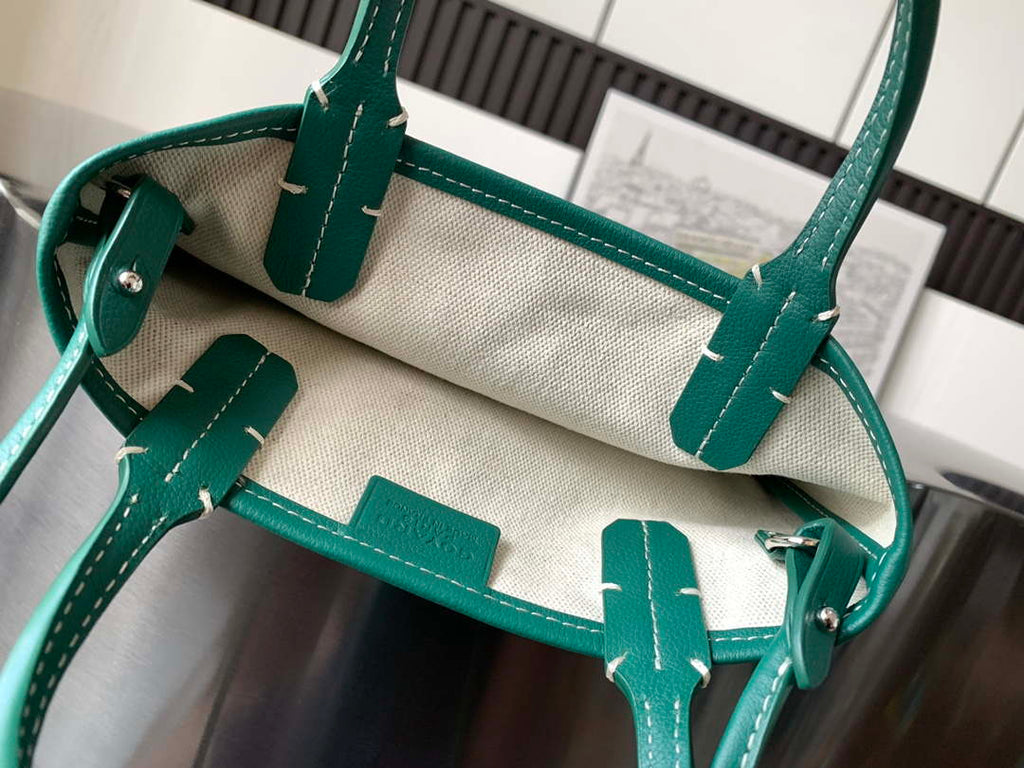 Goyard POICLAPMLTY11CL61P Poitiers Claire Voie Bag Green
