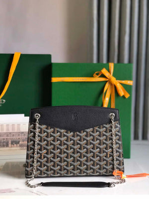 Goyard ROUETSPMLTY07CL07P Rouette Structur¨¦ PM Bag Black - Default Title - View 2