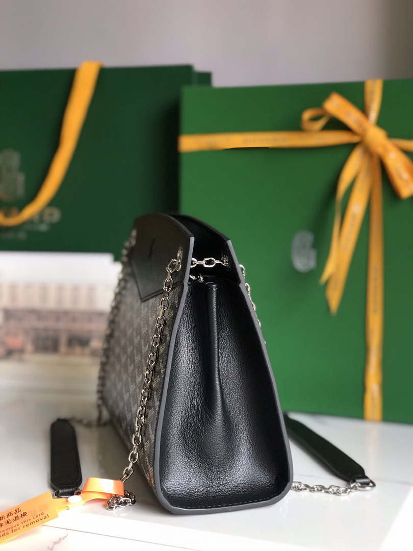 Goyard ROUETSPMLTY07CL07P Rouette Structur¨¦ PM Bag Black