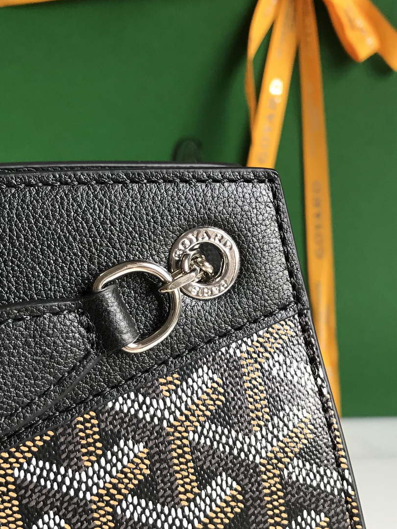 Goyard ROUETSPMLTY07CL07P Rouette Structur¨¦ PM Bag Black