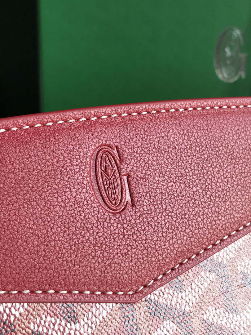 Goyard ROUETSMINTY08CL08P Rouette Structur¨¦ Mini Bag Red