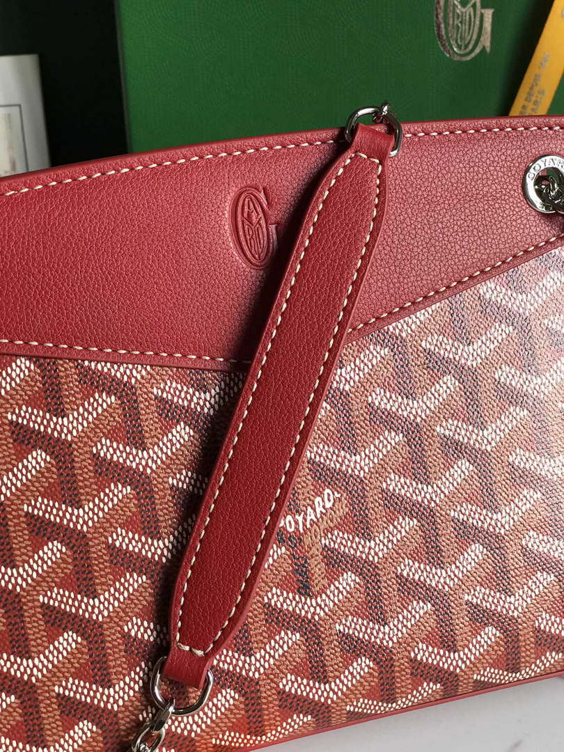 Goyard ROUETSMINTY08CL08P Rouette Structur¨¦ Mini Bag Red