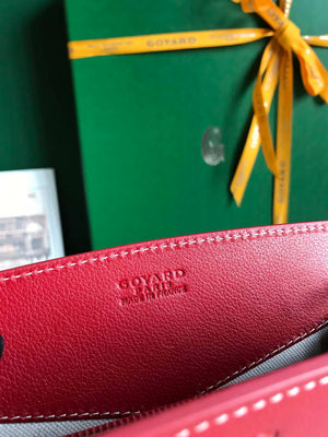 Goyard ROUETSMINTY08CL08P Rouette Structur¨¦ Mini Bag Red - Default Title - View 8