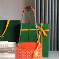 Goyard ROUETSMINTY08CL08P Rouette Structur¨¦ Mini Bag Orange - Default Title - View 1