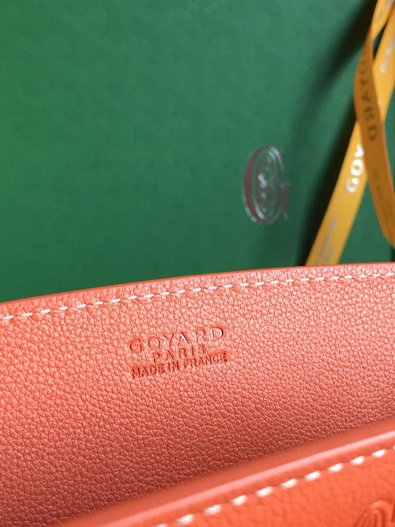 Goyard ROUETSMINTY08CL08P Rouette Structur¨¦ Mini Bag Orange