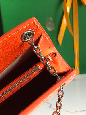Goyard ROUETSMINTY08CL08P Rouette Structur¨¦ Mini Bag Orange - Default Title - View 9