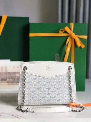 Goyard ROUETSMINTY08CL08P Rouette Structur¨¦ Mini Bag White - Default Title - View 3
