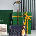 Goyard ROUETSMINTY08CL08P Rouette Structur¨¦ Mini Bag Navy blue - Default Title - View 1