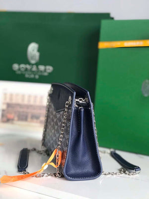 Goyard ROUETSMINTY08CL08P Rouette Structur¨¦ Mini Bag Navy blue - Default Title - View 3