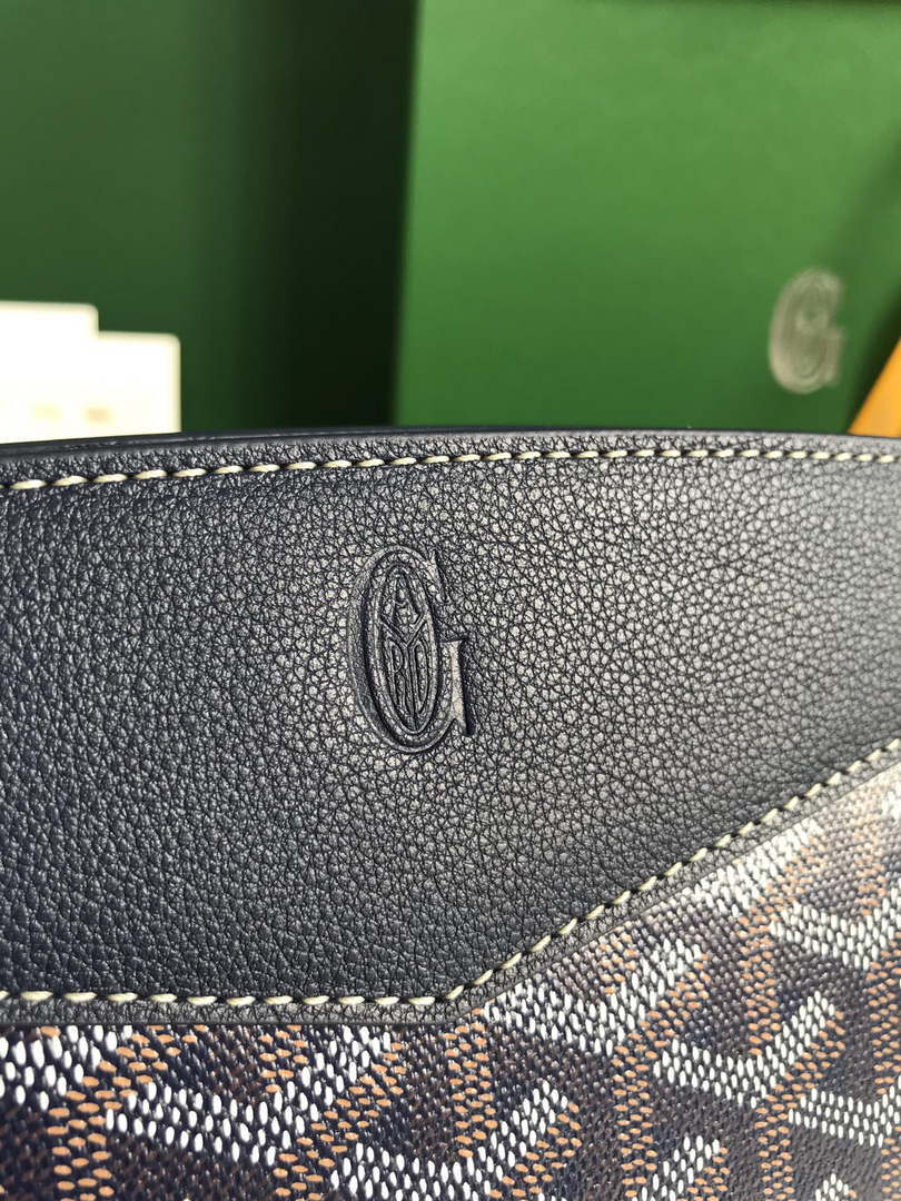 Goyard ROUETSMINTY08CL08P Rouette Structur¨¦ Mini Bag Navy blue