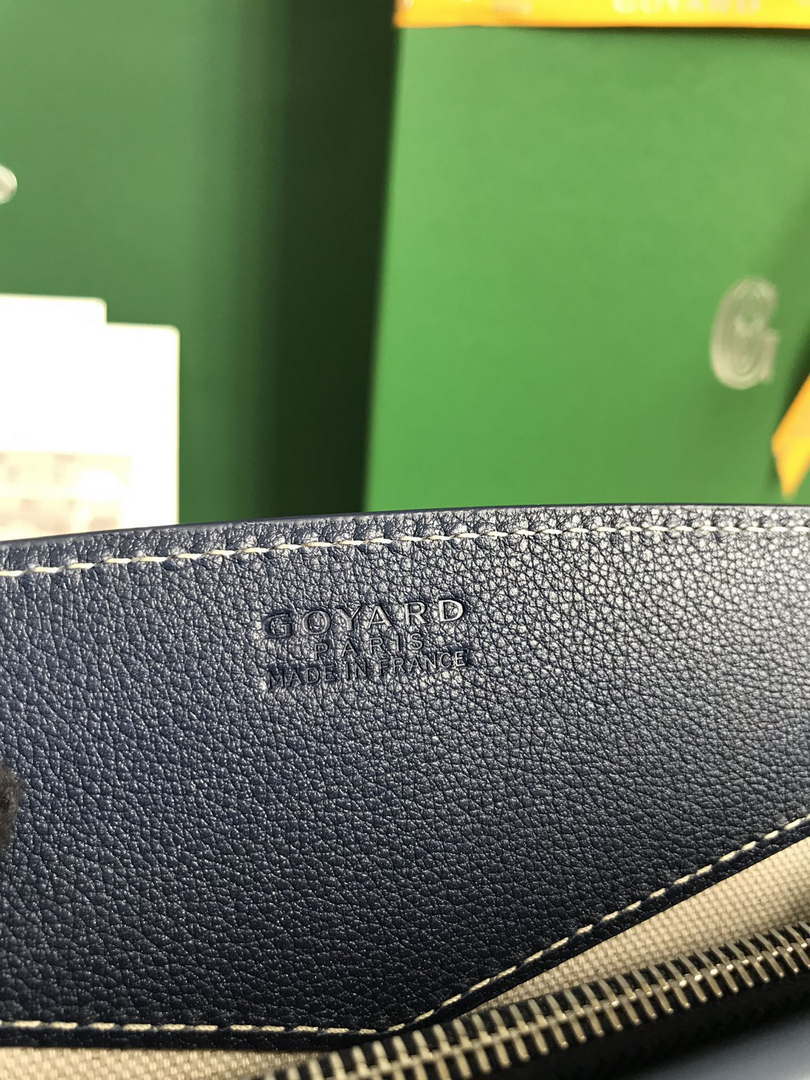 Goyard ROUETSMINTY08CL08P Rouette Structur¨¦ Mini Bag Navy blue