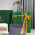 Goyard ROUETSMINTY08CL08P Rouette Structur¨¦ Mini Bag Gray - Default Title - View 1