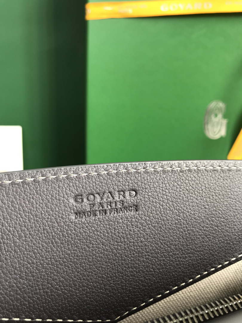 Goyard ROUETSMINTY08CL08P Rouette Structur¨¦ Mini Bag Gray