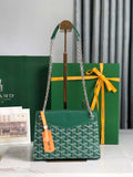 Goyard ROUETSMINTY08CL08P Rouette Structur¨¦ Mini Bag Green