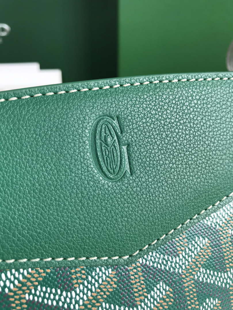 Goyard ROUETSMINTY08CL08P Rouette Structur¨¦ Mini Bag Green