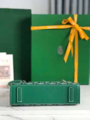 Goyard ROUETSMINTY08CL08P Rouette Structur¨¦ Mini Bag Green - Default Title - View 6