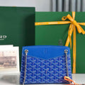 Goyard ROUETSMINTY08CL08P Rouette Structur¨¦ Mini Bag Blue - Default Title - View 1