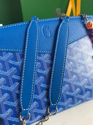 Goyard ROUETSMINTY08CL08P Rouette Structur¨¦ Mini Bag Blue - Default Title - View 7