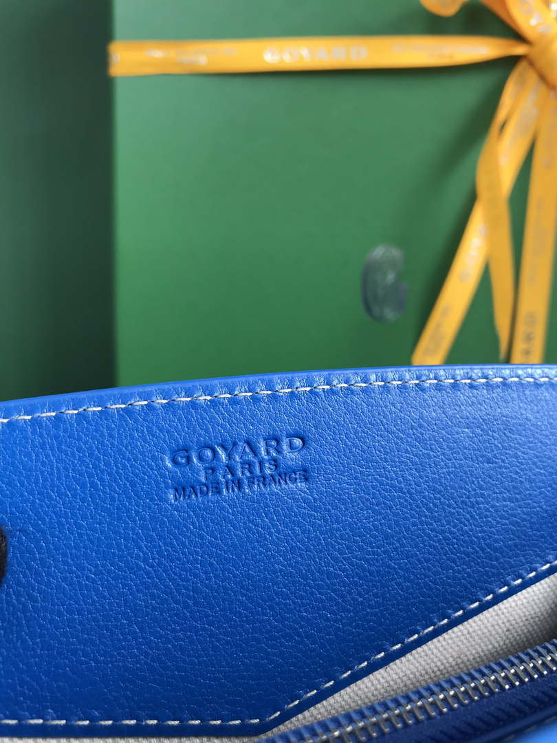 Goyard ROUETSMINTY08CL08P Rouette Structur¨¦ Mini Bag Blue