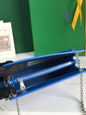 Goyard ROUETSMINTY08CL08P Rouette Structur¨¦ Mini Bag Blue - Default Title - View 9