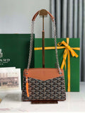 Goyard ROUETSMINTY08CL08P Rouette Structur¨¦ Mini Bag Brown