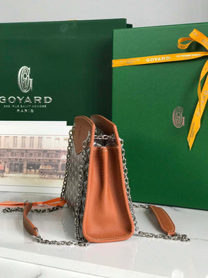 Goyard ROUETSMINTY08CL08P Rouette Structur¨¦ Mini Bag Brown - Default Title - View 3