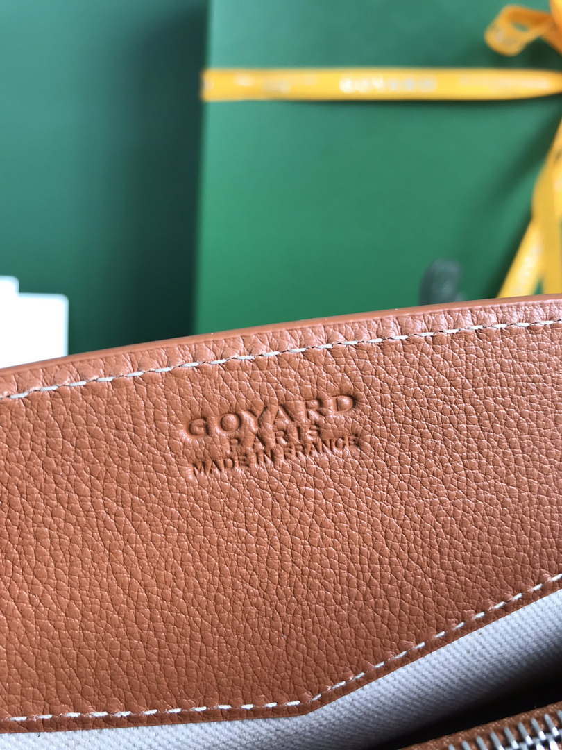 Goyard ROUETSMINTY08CL08P Rouette Structur¨¦ Mini Bag Brown