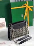 Goyard ROUETSMINTY08CL08P Rouette Structur¨¦ Mini Bag Black