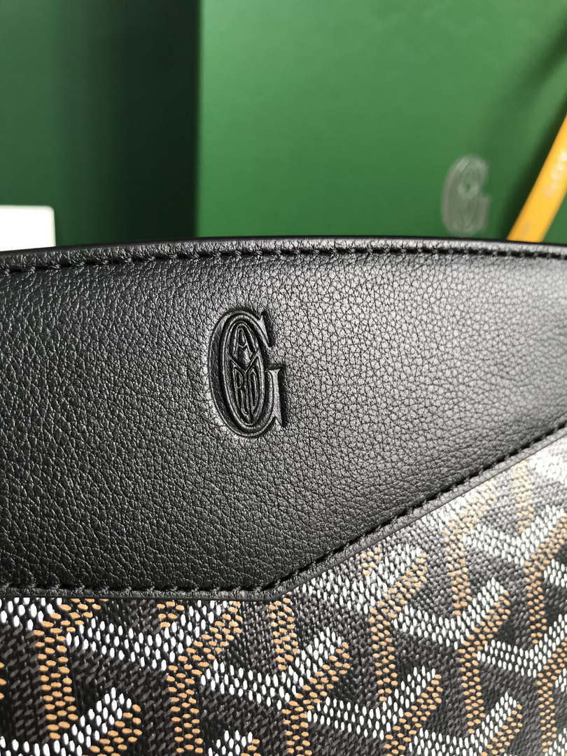 Goyard ROUETSMINTY08CL08P Rouette Structur¨¦ Mini Bag Black