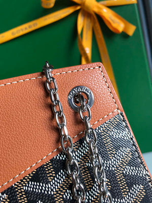 Goyard ROUETSPMLTY07CL07P Rouette Structur¨¦ PM Bag Brown - Default Title - View 4