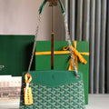 Goyard ROUETSPMLTY07CL07P Rouette Structur¨¦ PM Bag Green - Default Title - View 1