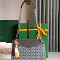 Goyard ROUETSPMLTY07CL07P Rouette Structur¨¦ PM Bag Gray - Default Title - View 1