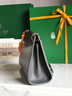 Goyard ROUETSPMLTY07CL07P Rouette Structur¨¦ PM Bag Gray - Default Title - View 2